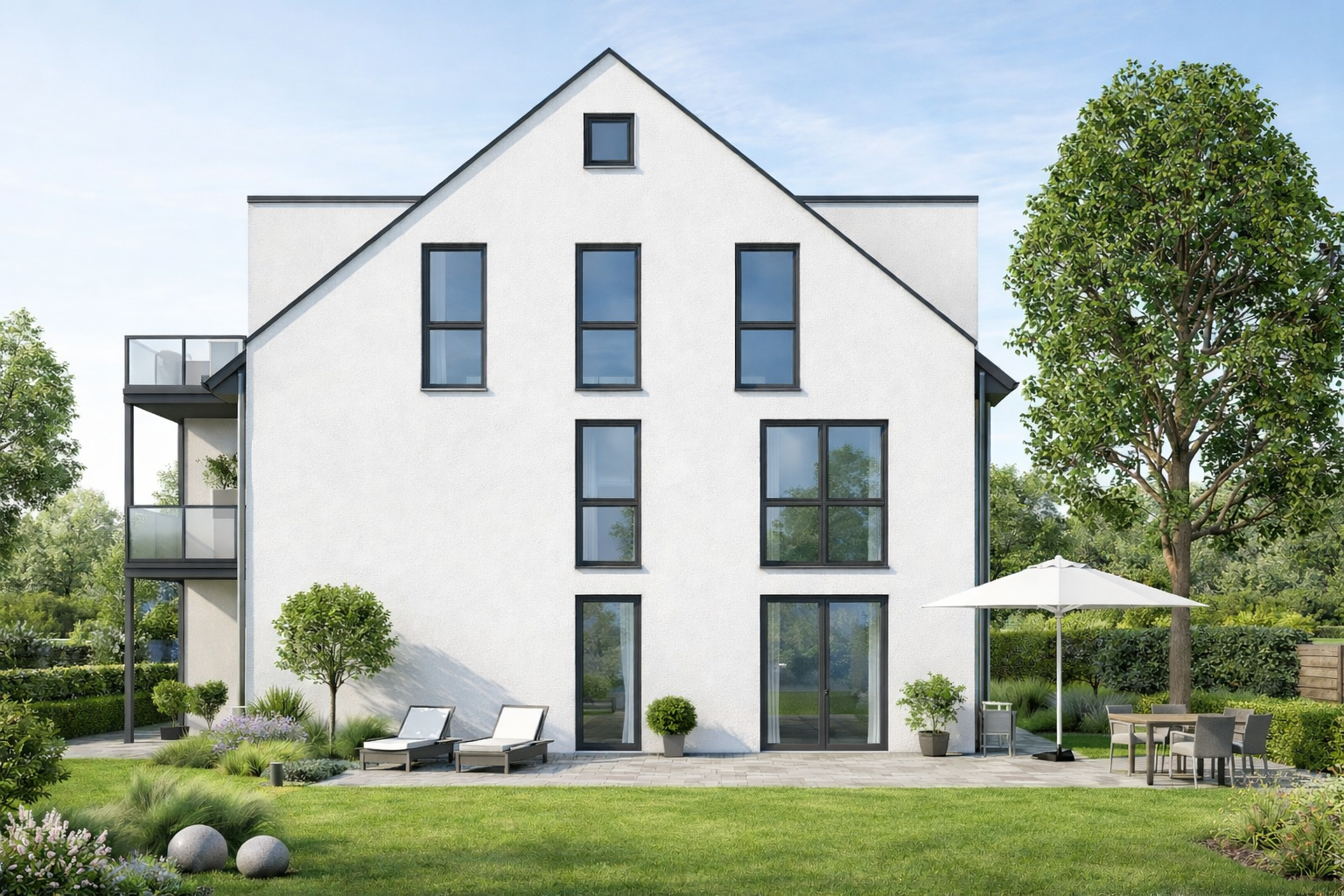 Neubau Eigentumswohnung Degersen Wennigsen Terrasse Garten kaufen Hannover